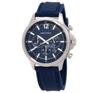 FX04428B NWT Nautica Fashion Men's Quartz Steel Authentic Watch